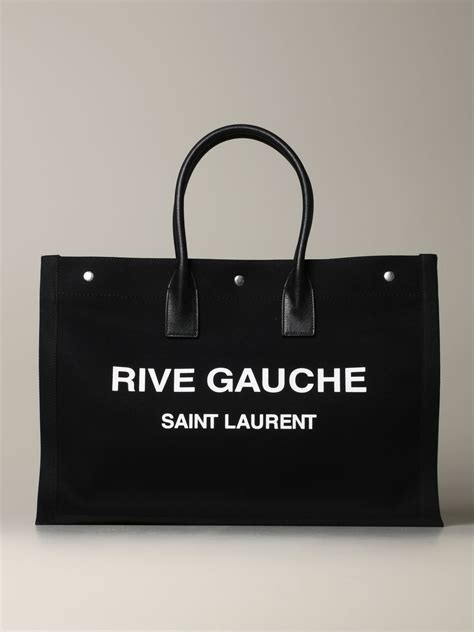 SAINT LAURENT tote bag in jersey 